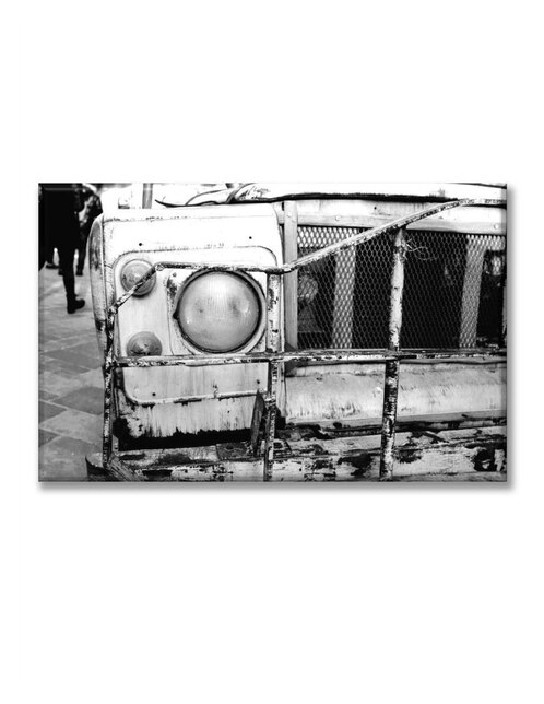 Cuadro decorativo Industria Gráfica Ciento 23 Camioneta oxidada