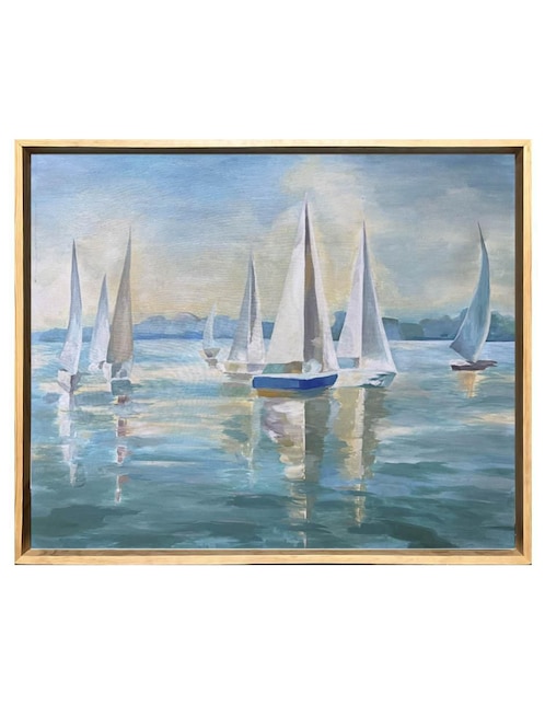 Pintura Veleros técnica acrílico Lune Art Gallery