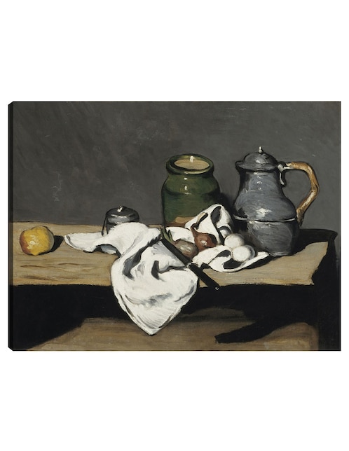 Cuadro decorativo Bodegón con tetera (1867 - 1869) técnica mixta Cuadros Jr