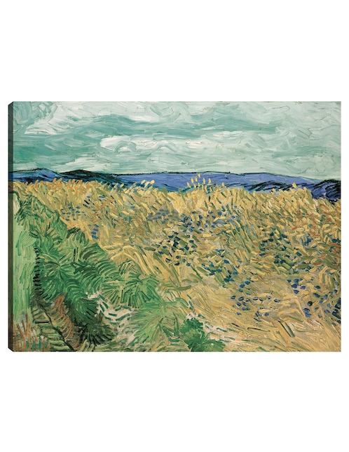 Cuadro decorativo Campo de trigo con acianos (1890) técnica mixta Cuadros Jr Campos