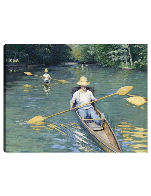 Cuadro decorativo Esquifes (1877) técnica mixta Lagos 1