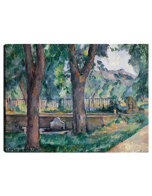 Cuadro decorativo La piscina de Jas de Bouffan (hacia 1885-1886) técnica mixta Caminos 1