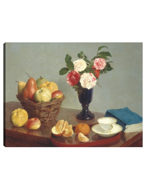 Cuadro decorativo Naturaleza muerta 1866 técnica mixta 1