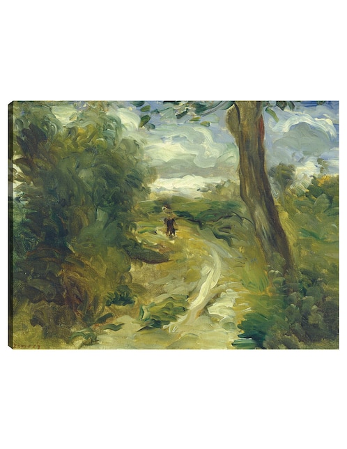 Cuadro decorativo Paisaje entre tormentas técnica mixta Caminos 1
