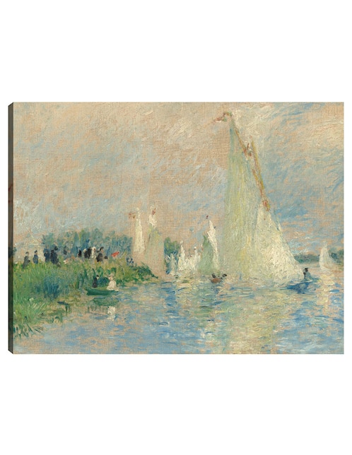 Cuadro decorativo Regata en Argenteuil técnica mixta Cuadros Jr Playas