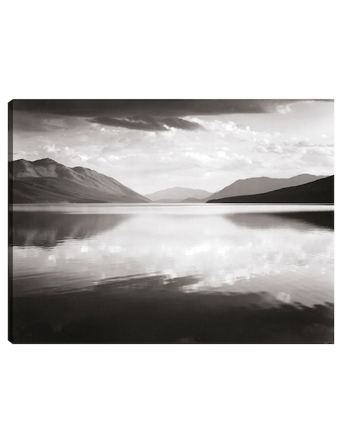 Cuadro decorativo Por la tarde, Lago McDonald, Parque Nacional Glacier técnica mixta Inspiración 1