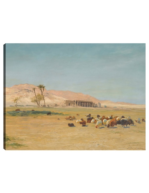 Cuadro decorativo Paisaje egipcio técnica mixta Cuadros Jr Desiertos