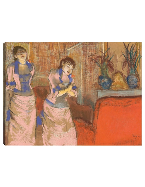 Cuadro decorativo Dos mujeres técnica mixta Cuadros Jr Gente