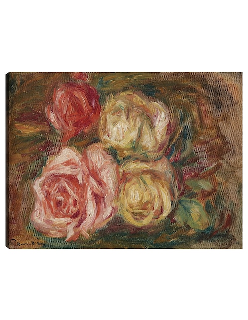 Cuadro decorativo Rosas (1917) técnica mixta Cuadros Jr Floración