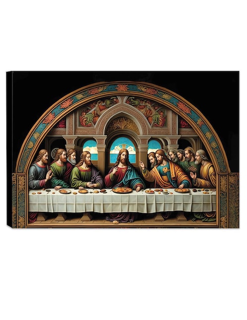 Litografía Un Toque Francés Religioso técnica mixta