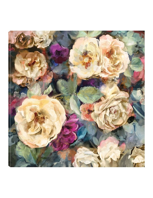 Cuadro decorativo Bella técnica mixta Floración 1