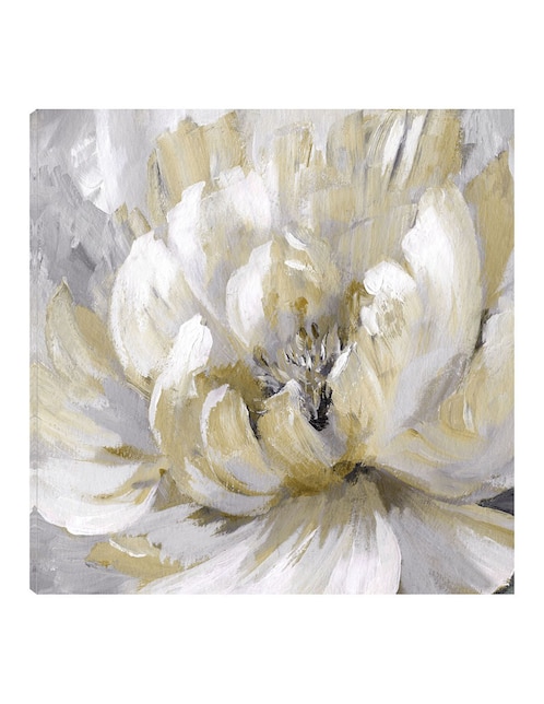 CUADROS JR Cuadro decorativo Estallido de oro de primavera técnica mixta Cuadros Jr Floración