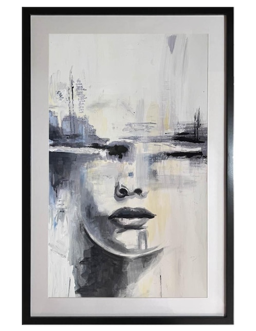 Pintura Always with me técnica acrílico Lune Art Gallery Rostros
