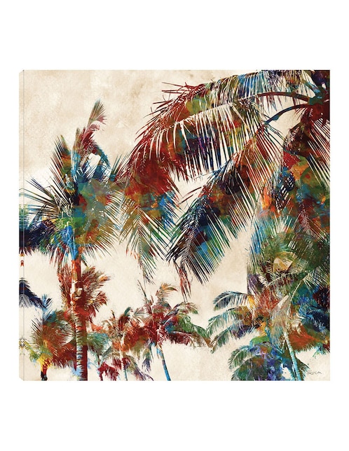Cuadro decorativo Golpe tropical II técnica mixta Trópico 1