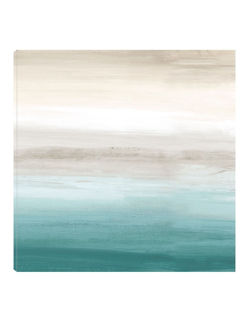 Cuadro decorativo Paisaje turquesa III técnica mixta Playas 1