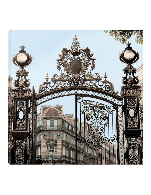 Cuadro decorativo Puertas de París II técnica mixta Arquitectura 1