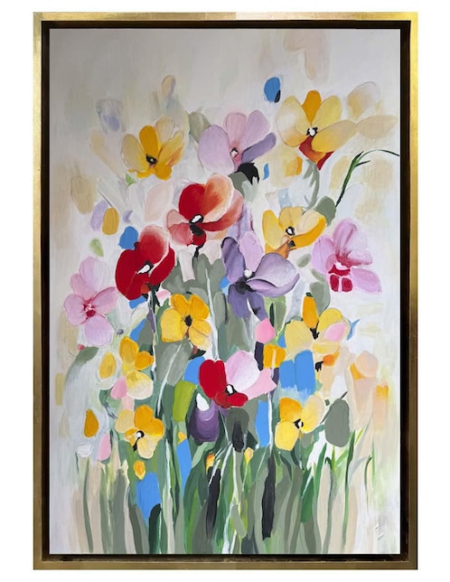 Pintura FlowersS técnica acrílico Lune Art Gallery