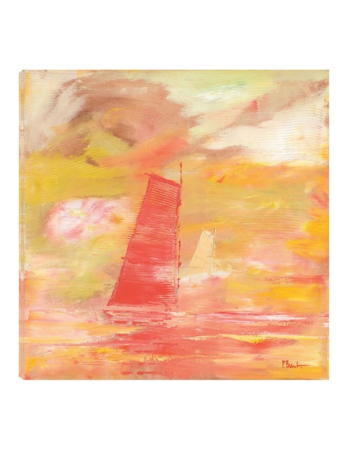 Cuadro decorativo Barcos del Puerto IV técnica mixta Navegación 1