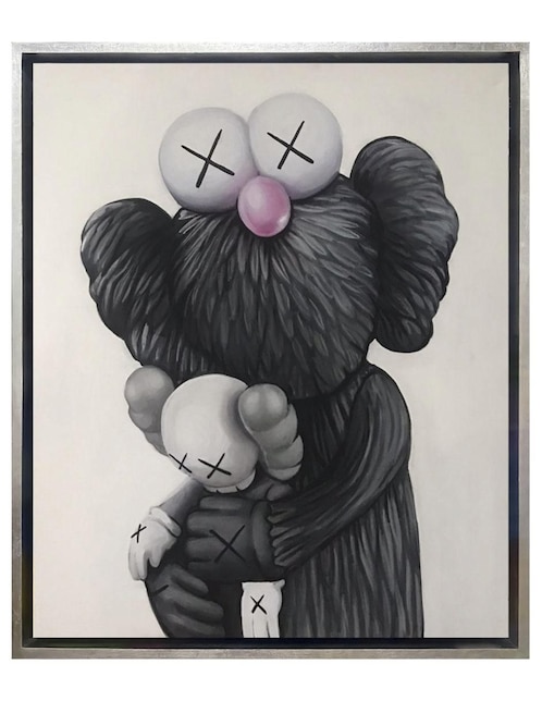 Pintura KawsSsB técnica acrílico Lune Art Gallery