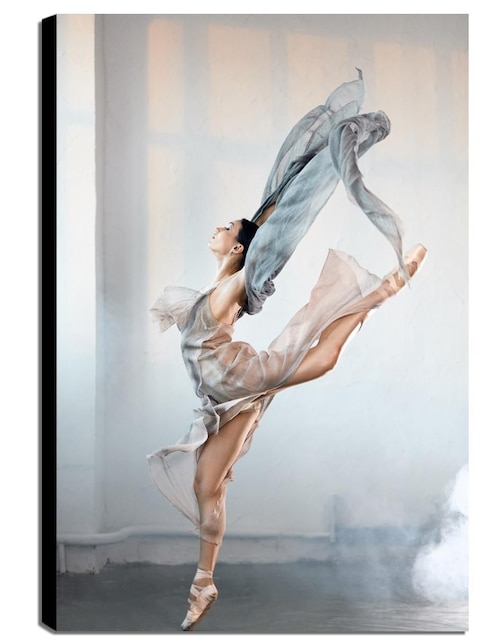 Litografía Un Toque Francés Ballerina técnica acrílico