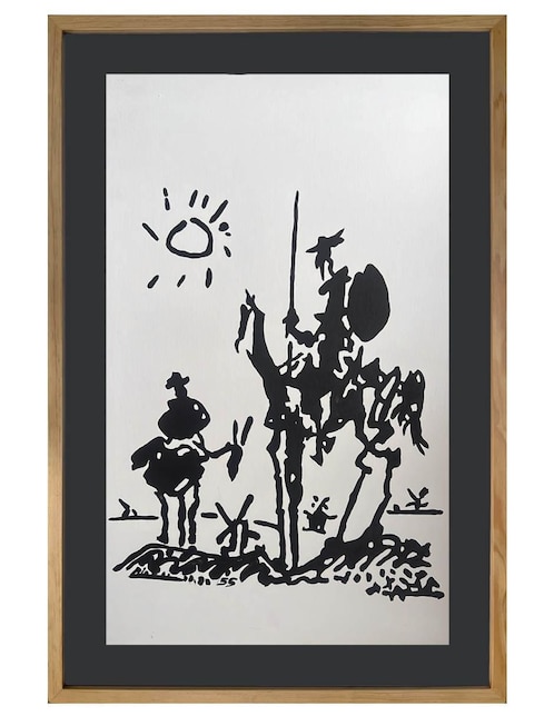 Pintura Don II técnica acrílico Lune Art Gallery