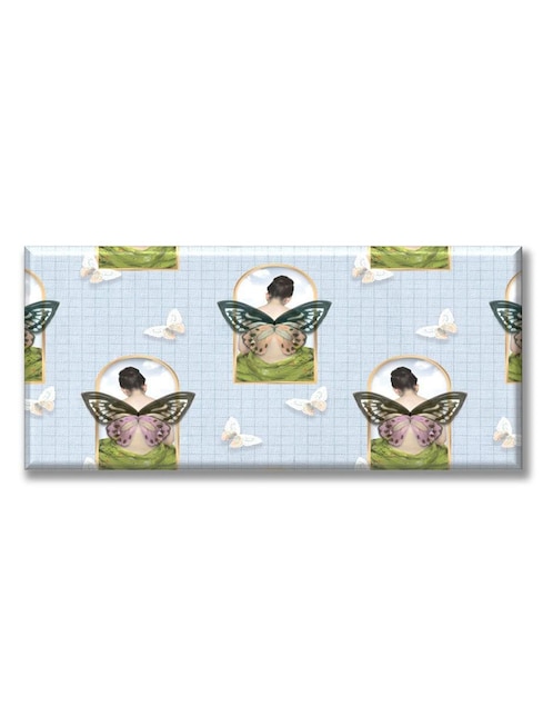 Cuadro decorativo Industria Grafica Ciento 23 mujer mariposa