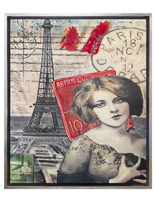 Pintura Postal técnica acrílico Lune Art Gallery Postales