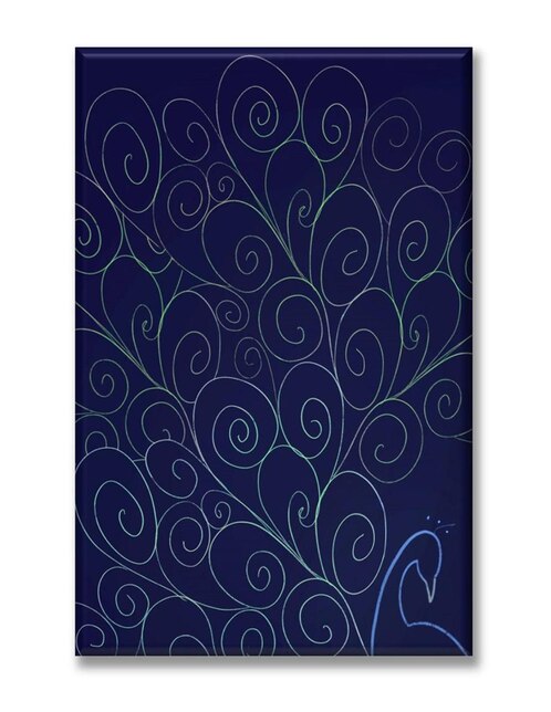 Cuadro decorativo Industria Gráfica Ciento 23 Pavo Real