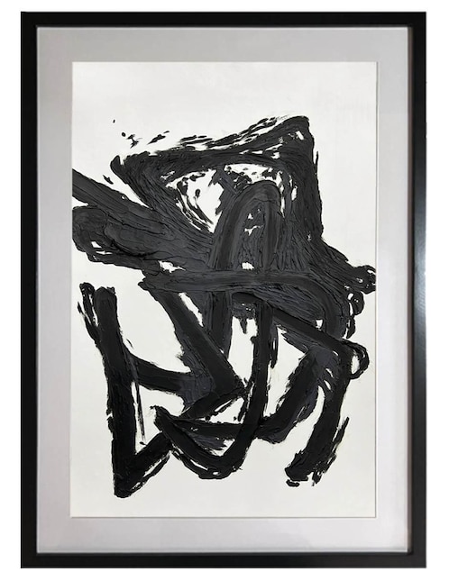 Pintura Black & White técnica acrílico Lune Art Gallery