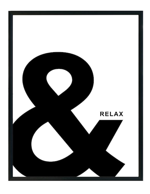Cuadro decorativo letras 1