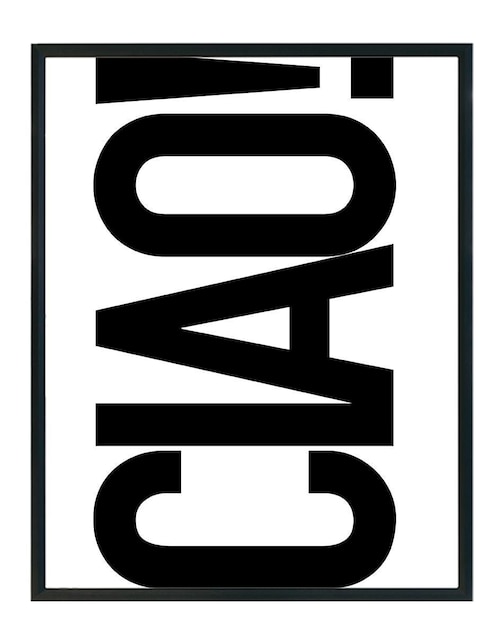 Cuadro decorativo letras 1