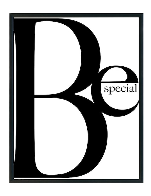 Cuadro decorativo letras 1