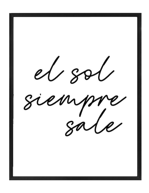 Cuadro decorativo letras 1