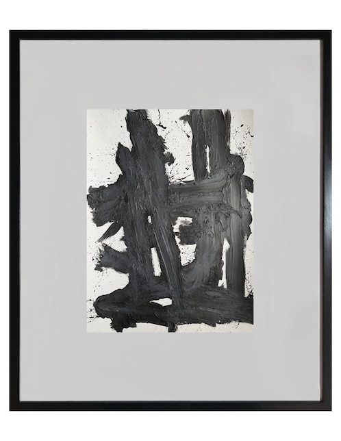 Pintura Blackandwhite IV técnica mixta Lune Art Gallery