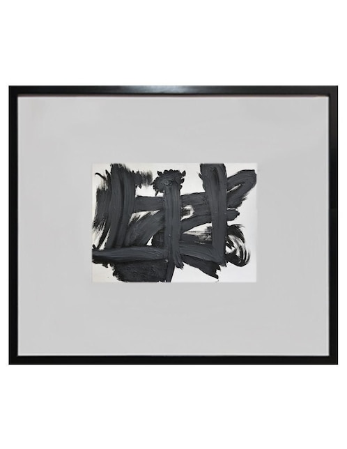 Pintura Black and white II técnica mixta Lune Art Gallery