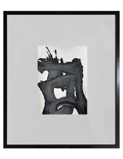 Pintura Black & White III técnica mixta Lune Art Gallery