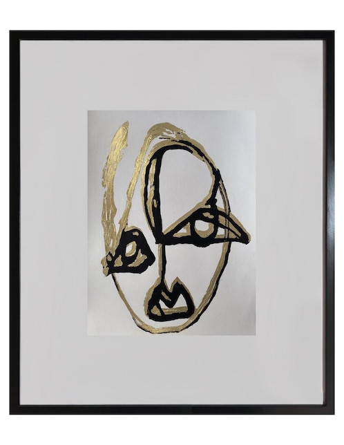Pintura Faces técnica acrílico 1