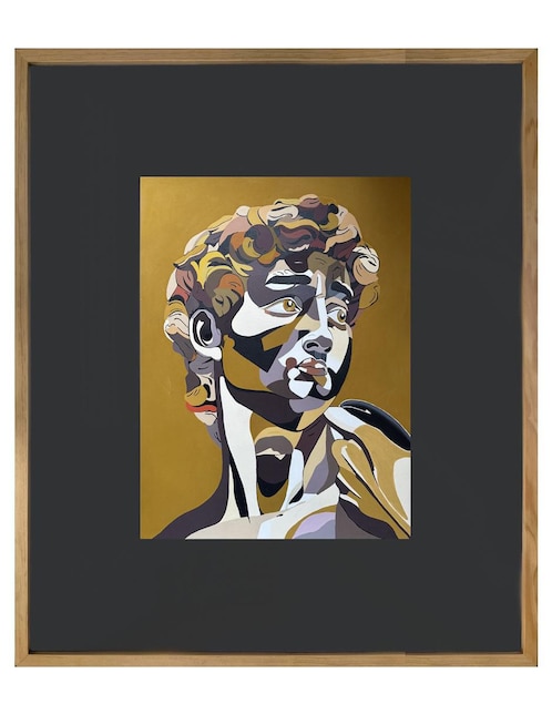 Pintura David técnica acrílico Lune Art Gallery MilleniArt