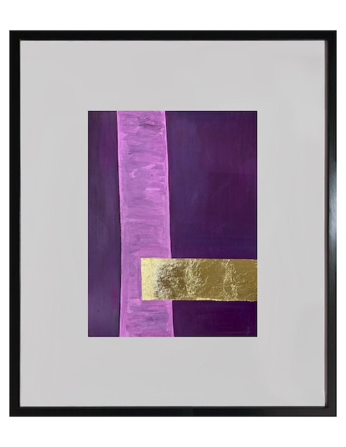 Pintura Gold Parade III técnica acrílico Lune Art Gallery