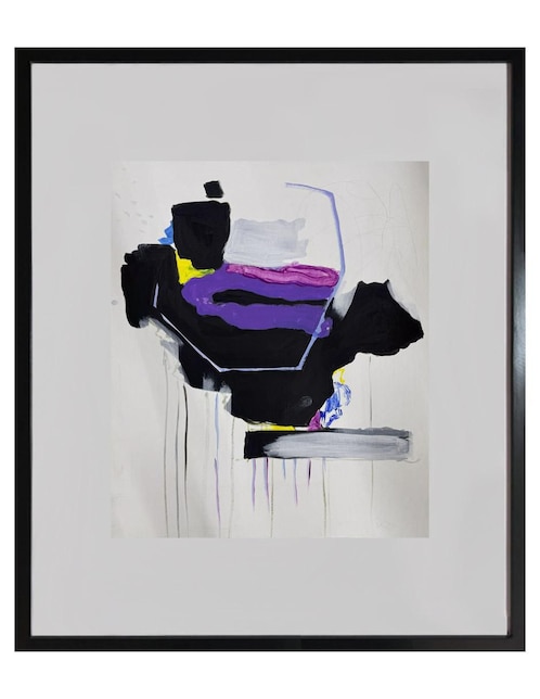 Pintura Púrpura técnica acrílico Lune Art Gallery Colors