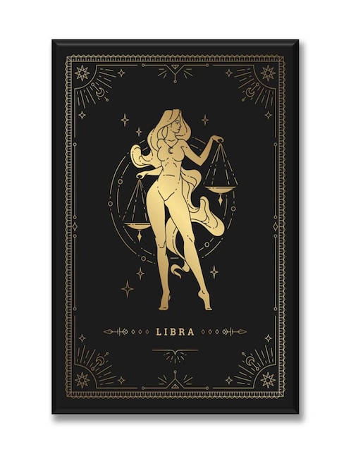 Cuadro decorativo libra 1