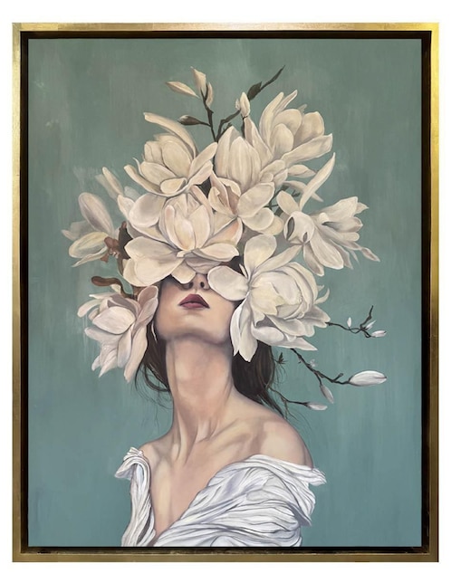 Pintura Flores del Alma técnica acrílico Lune Art Gallery Surrealismo