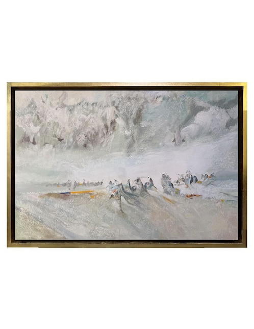 Pintura War técnica acrílico Lune Art Gallery Abstractos