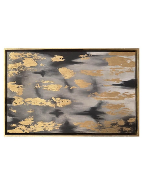Pintura Gold Parade técnica mixta Lune Art Gallery
