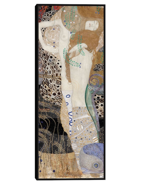 Cuadro decorativo Novias (serpientes de agua I) (1904) técnica mixta Cuadros Jr Formas