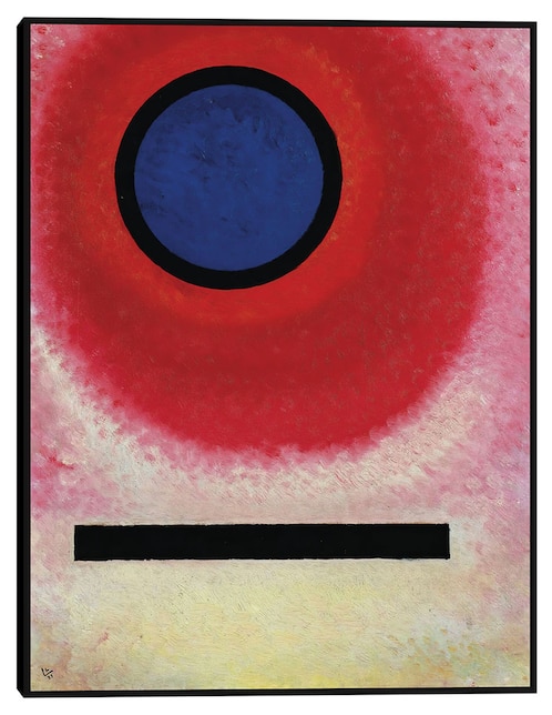 Cuadro decorativo Círculo azul II (1925) técnica mixta Cuadros Jr Colores