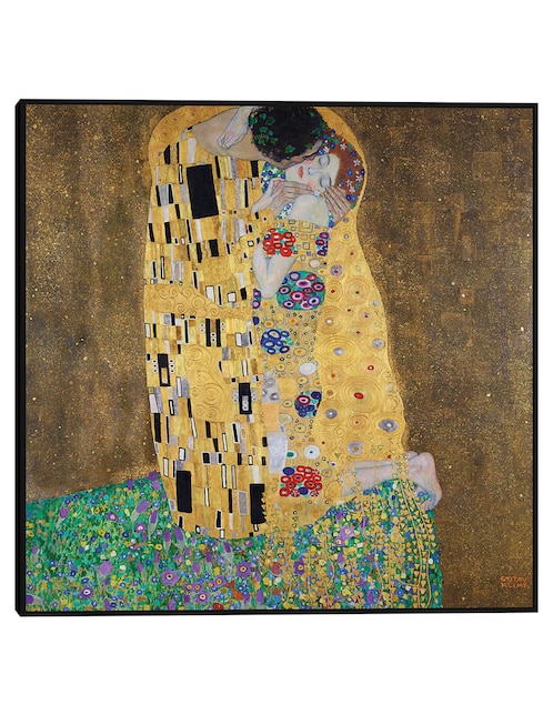 Cuadro decorativo El beso técnica mixta Cuadros Jr Colores
