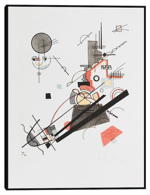 Cuadro decorativo Fröhlicher Aufstieg (1923) técnica mixta Cuadros Jr Colores