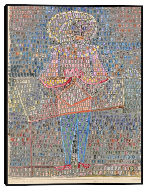 Cuadro decorativo Niño disfrazado (1931) técnica mixta Divertido 1