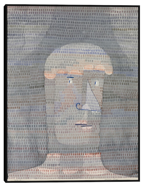 Cuadro decorativo Cabeza de atleta (1932) técnica mixta Siluetas 1